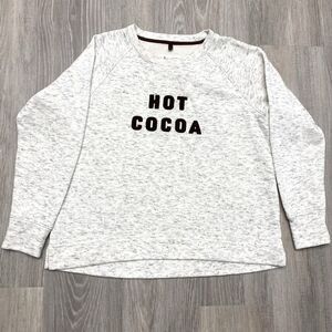The loft Hot Cocoa Sweatshirt Size Small